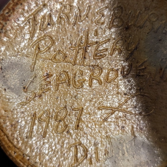 Turn and Burn Pottery Seagrove NC D. Triece Vase - Picture 5 of 9